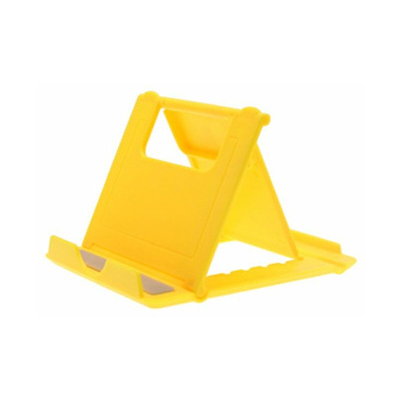 

Soporte plegable universal creativo para tableta de telefono movil perezoso amarillo (con embalaje)