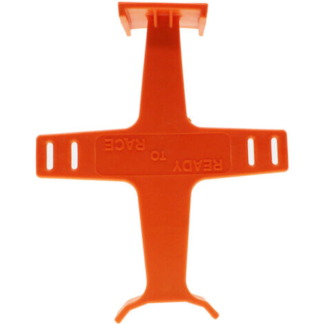 Soporte protector de plástico para motos de motocross/todoterreno, soporte de transporte, refuerzo de seguridad.