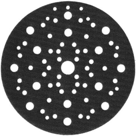 Soporte protector para discos abrasivos autoadhesivos de Ø150 mm, 67 orificios, paquete de 5 unidades – Ref. 8295610111