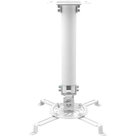 Soporte Proyector Techo De 38 A 58cm BLANCO