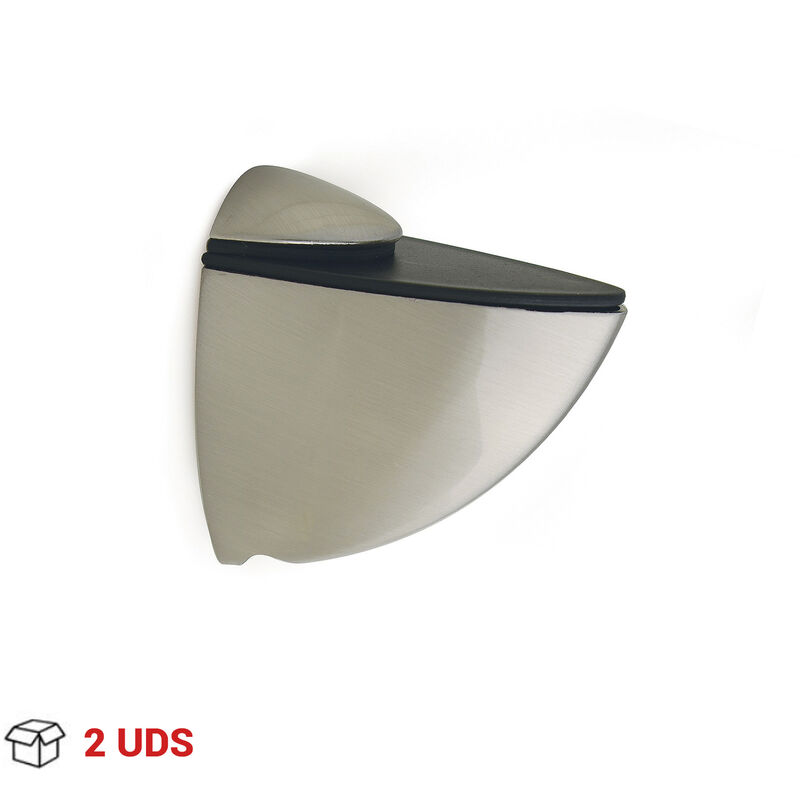 

Soporte Regulable para Baldas de Cristal y Madera | Fabricado en Zamak | Acabado en Níquel Satinado- mm | Medidas 28*53*50 mm | Sistema de Fijación