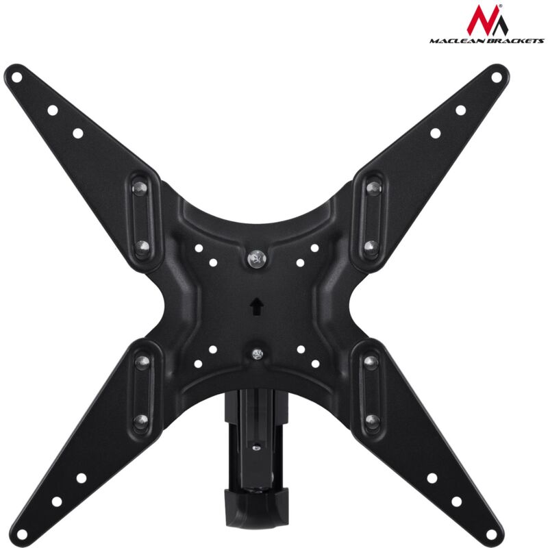 

Soporte rotativo para TV, pantalla o monitor color negro MC-784 resorte de gas nuelle de gas 32 '-55' 22kg, dos brazos, compatible con televisores