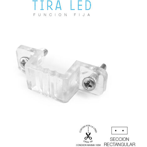 Soporte sujeción para tira de led EDM