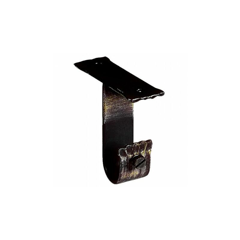 

Riel Chyc - Soporte techo forja Ø 20 mm. negro / dorado (blister 2 piezas)