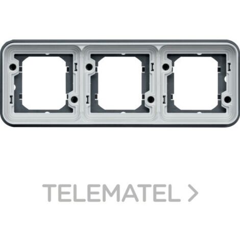 Soporte Tple H Gris Wna403