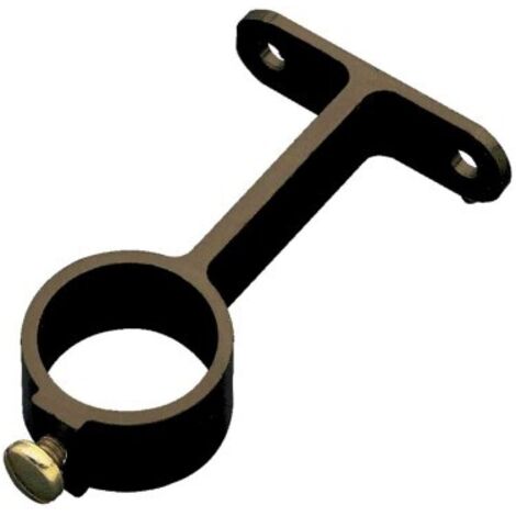 SOPORTE TUBO 4-20 ALUMINIO BRONCE (D) - AMIG