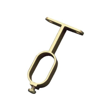 SOPORTE TUBO 8-30X15 ALUMINIO ORO (D) - AMIG