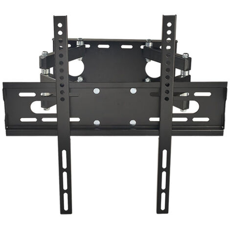 Soporte TV 26-55" 50kg EDM con dos brazos y oscilante con nivel incluido - Negro