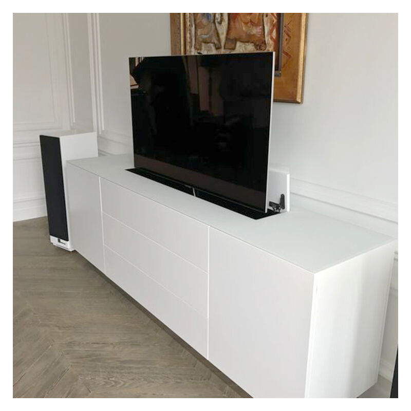 

Soporte T.V Elevacion Electrica Nelson 45Kg 32/42Pulg - Negro