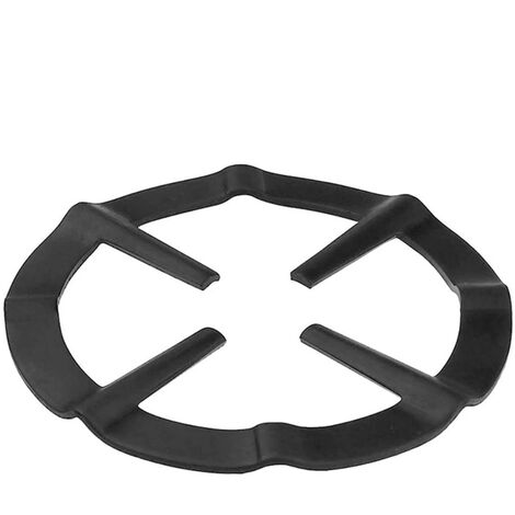 Soporte universal cocina y acampada Hierro Fundido Trébedes 110 mm Negro