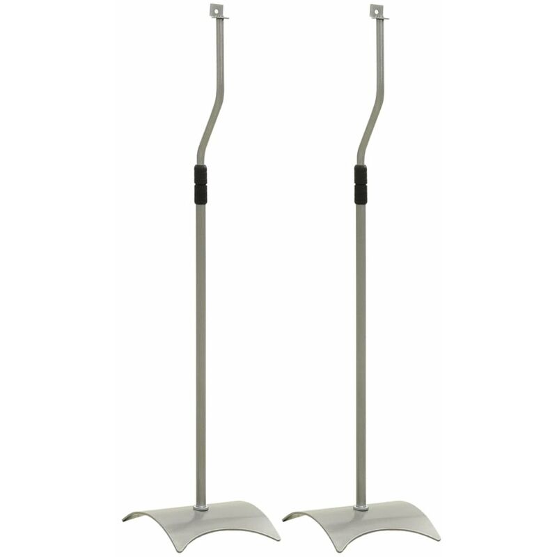 

Soporte universal para altavoz 2 unidades plateado