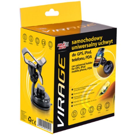 SOPORTE UNIVERSAL PARA COCHE PARA GPS, IPHONE, TELÉFONO, PD - BIS 93-021