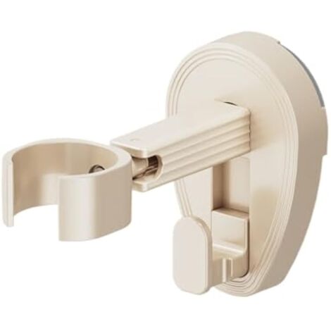 Soporte universal para secador de pelo, instalación giratoria de 360 grados, soporte de pared con ventosa de 14 cm (5,51 pulgadas), soporte de mano, diseño compacto adecuado para apartamentos, baños y
