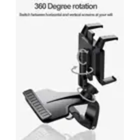 Soporte universal para teléfono de coche de 360°, soporte para teléfono