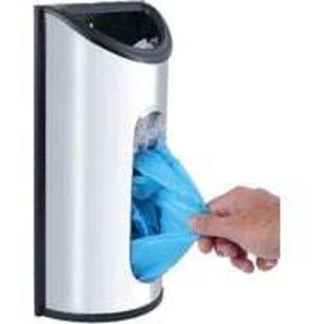Soporte y dispensador de bolsas de plástico para la cocina, para bolsas de plástico, para colgar en la pared.