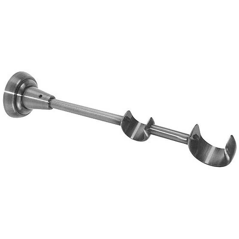 

Riel Chyc - Soporte zirconio doble 28-20 mm. niquel mate