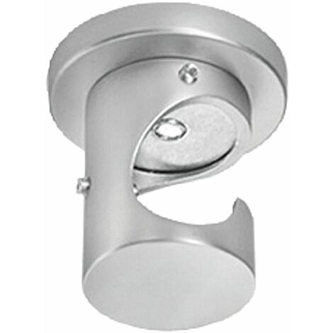 Soporte Zirconio Techo 20 mm. Niquel Mate