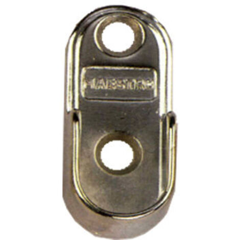 Soportes Barra N° 3-OV Níquel Lateral 16mm