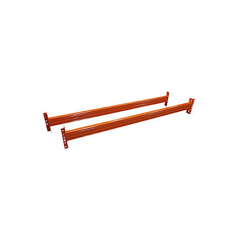 Soportes de apoyo  1 par  naranja puro RAL 2004  longitud 1825