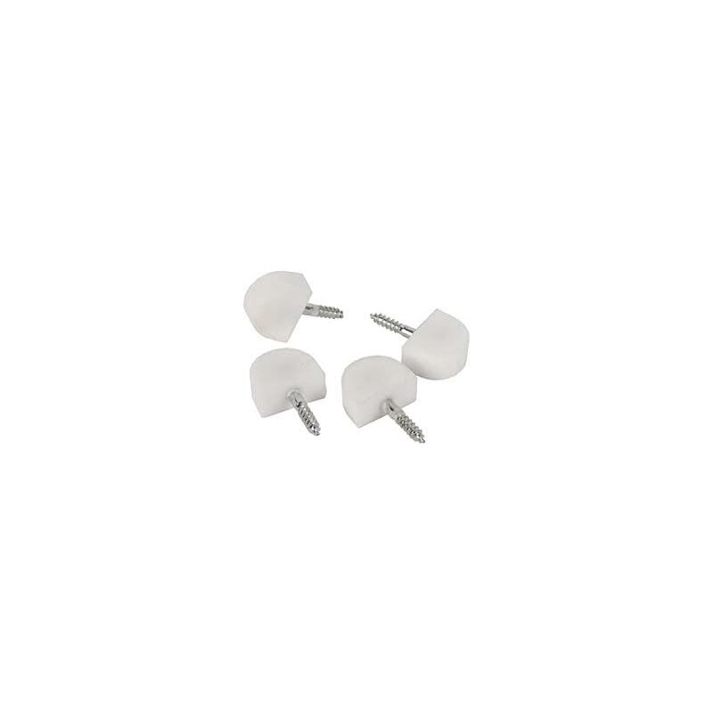 

Soportes de Estantes Modelo:Grande Color Blanco Contenido Blister de 2 unidades