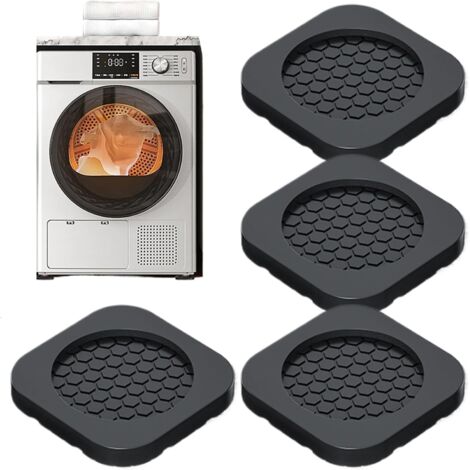 Soportes de trípode, juego de 4 amortiguadores de vibración para lavadoras y frigoríficos.