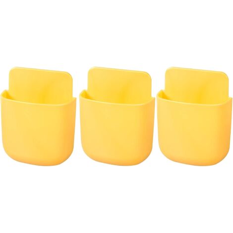 Soportes para control remoto, organizador de pared, soporte para teléfono de pared, almacenamiento de control remoto, sin agujeros