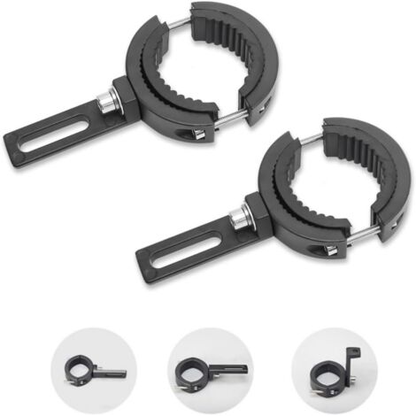 soportes para faros de motocicleta, soportes para luces antiniebla y soportes para luces de horquilla delantera (38 mm a 60 mm)