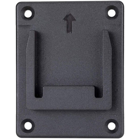 Soportes para herramientas, soporte para batería, soporte para almacenamiento de batería, soporte para estación de acoplamiento de batería, ABS resistente y estable, color negro