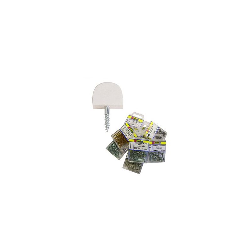 

Blister soportes vitrina pequeño blanco 2523 6 unidades