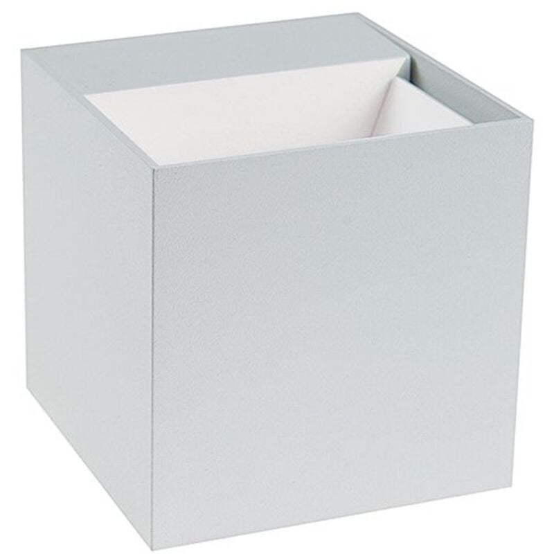 Applique Murale Extérieure led 6W IP54 Blanc Sablé zambelis - Blanc chaud - 3000K