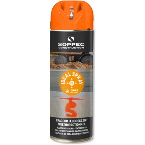 SOPPEC Spray de marquage IDEAL orange fluo ( 4000354902 )