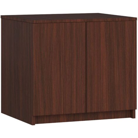 Sopralzo per armadio AKORD S60 Wengé 60 cm 2 ante 60x51x55 cm