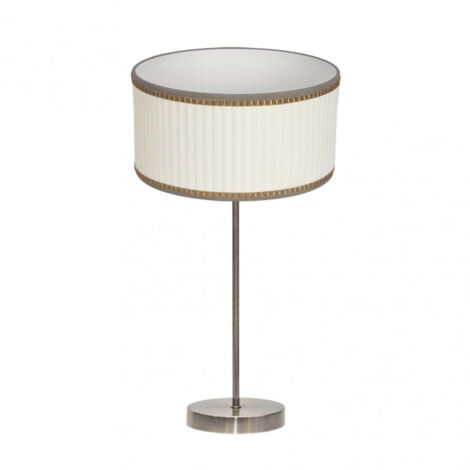 Soprano soprano table haute 1xe27 cuir/beige 60x30x30 cm