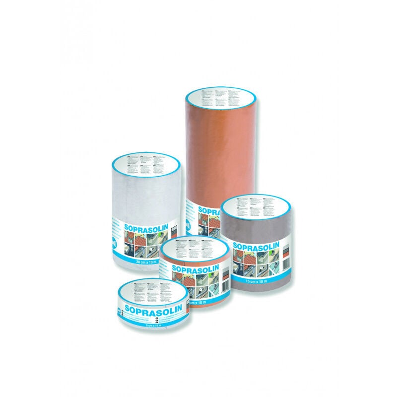 Bande d'étanchéité autoadhésive soprasolin® 75 gris fonce 15cm x 10ml