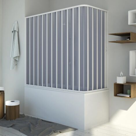 Sopravasca in pvc a soffietto h 150 mod. Santorini Laterale 70x160 cm