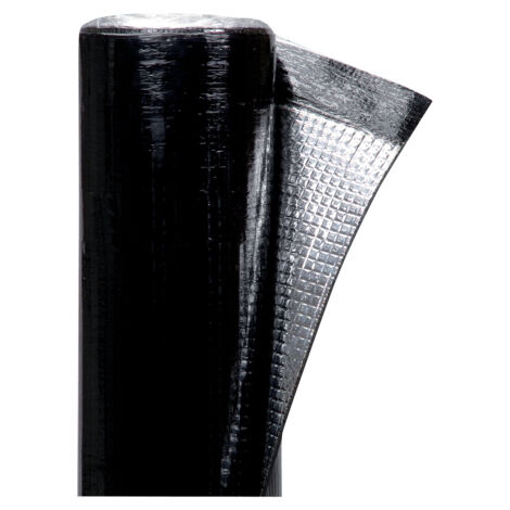 Soprema – Rouleau d'étanchéité Sopralast 50 TV alu confort – Largeur 1 m – Longueur 6 m – Épaisseur 4 mm – Résistance traction 600 N/50 mm