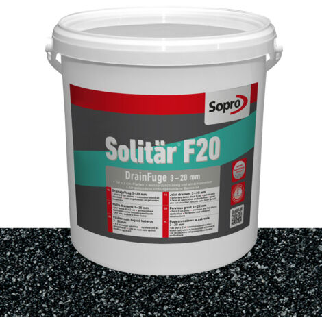 Sopro Designfuge Solitär F20 Anthrazit 25kg
