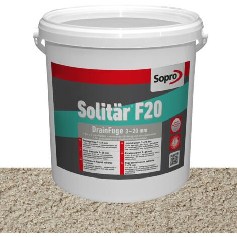 Sopro Designfuge Solitär F20 Sand 25kg