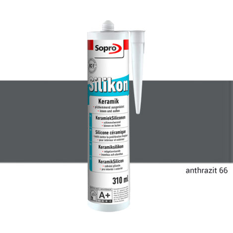 Sopro KeramikSilicon 310ml Anthrazit 66