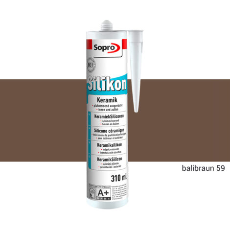 Sopro KeramikSilicon 310ml Balibraun 59