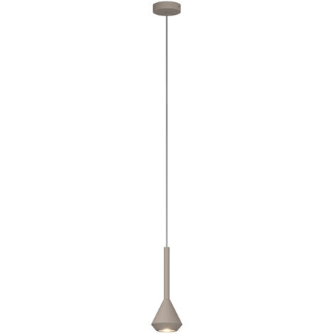 Sopsensione Moderna Aygo Metallo Sabbia 1 Luce Gu10