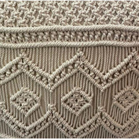SORAYA - pouf in cotone