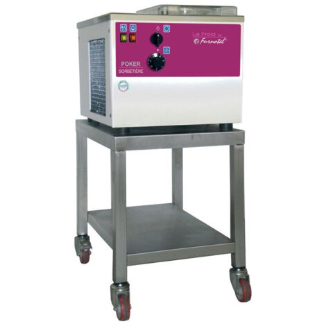 Sorbetière à extraction manuelle - Série gel - 10 litres / heure - Furnotel