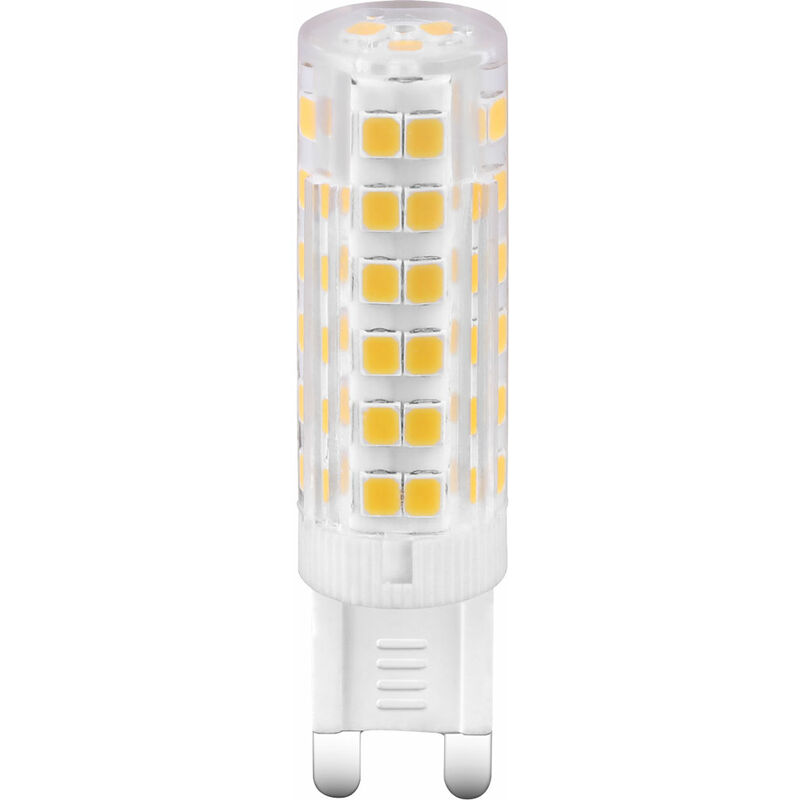 Image of Lampadine led 4,2 watt lampadina G9 lampada 400 lumen 3000K forma lampadina bianco caldo, DxH 1,55x6 cm