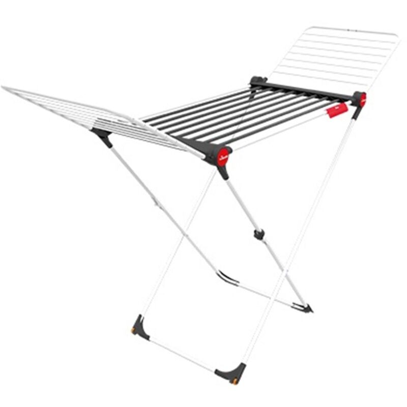 Vileda - Séchoir à Linge Etendage pliable Tubes Anti-plis 19 m avec ailes