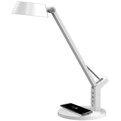 Soroya Blanc Flexo 8w 590lm Qi 40cm