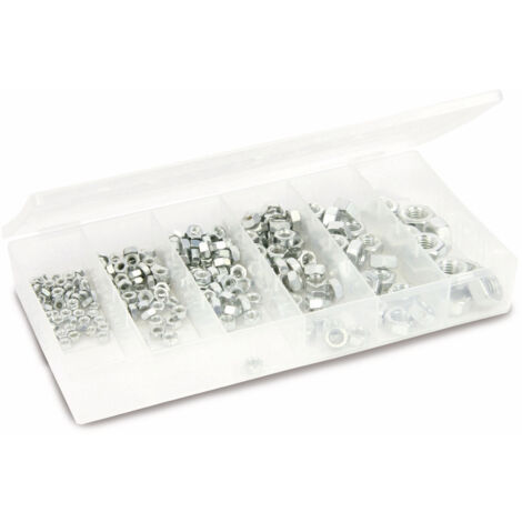 Sort. Muttern, 300-teilig, in Box