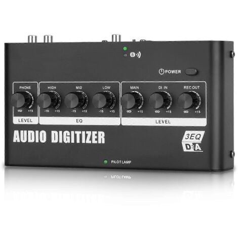 Sortie audio numérique optique coaxiale vers RCA 3,5 mm, sortie audio analogique, prise UE