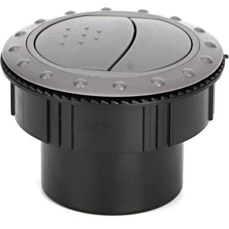 Sortie d'aération universelle de pièces de rechange de climatisation ronde de 2.4 pouces pour RV Bus bateau YachtGray