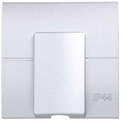 Sortie de câble IP44 titane HAGER WE154T